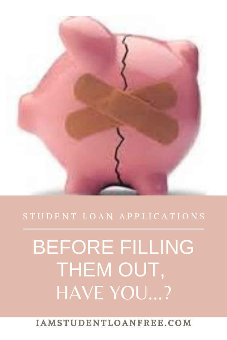 Student loan applications